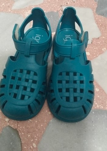 Turkuaz Renkli Erkek Çocuk Sandalet - Görsel 2