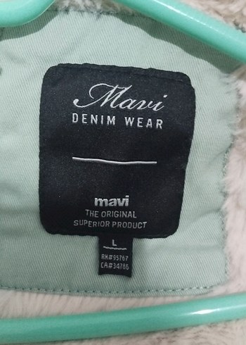 Peluş Detaylı su yeşili Midi Kışlık Kadın Mont - Görsel 3