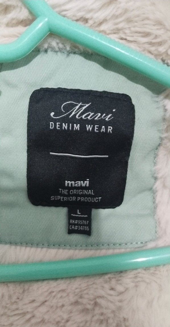 Peluş Detaylı su yeşili Midi Kışlık Kadın Mont - Görsel 3