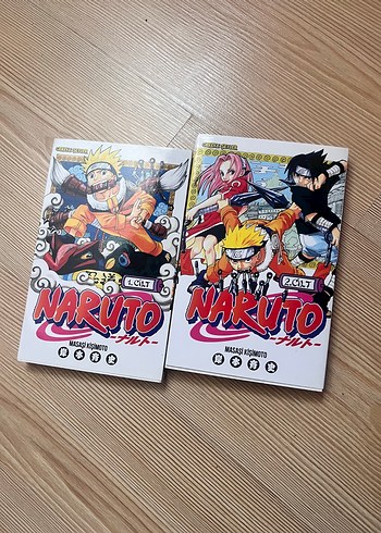 Naruto Manga Seti Cilt 1 ve 2
