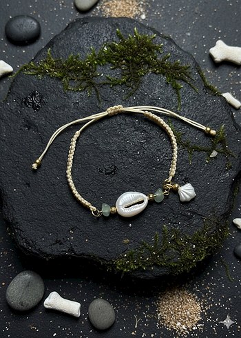 Deniz Kabuğu Kadın Bileklik - Görsel 2