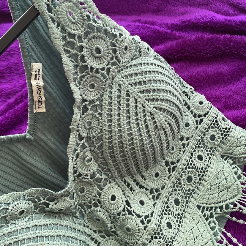 Nakışlı Bohem Turkuaz Bralet - Görsel 3