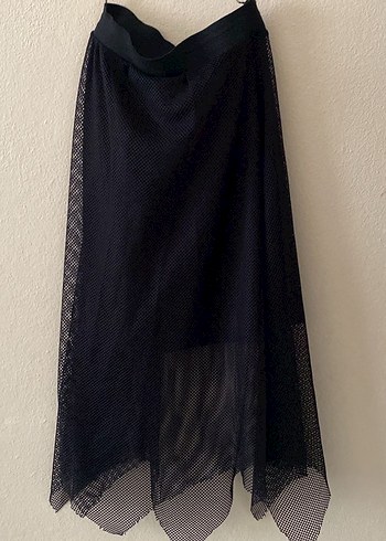 siyah Uzun Gotik Etek - Görsel 3