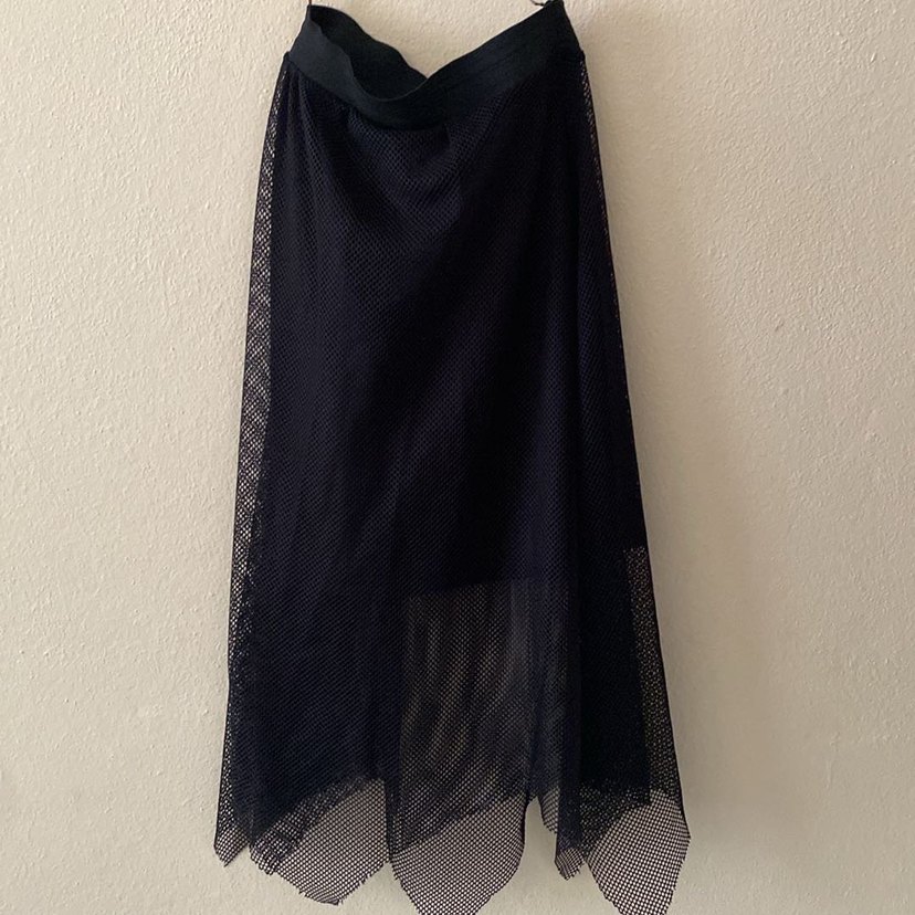 siyah Uzun Gotik Etek - Görsel 3