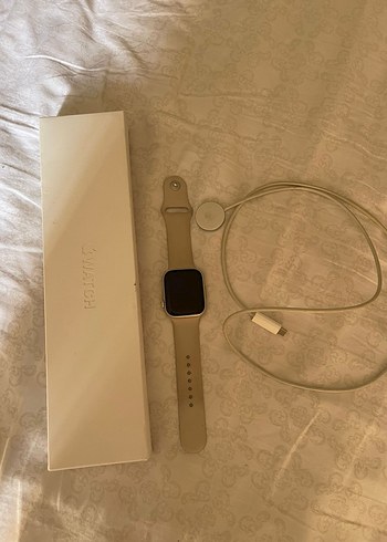 Bej Renk Apple Watch Akıllı Saat