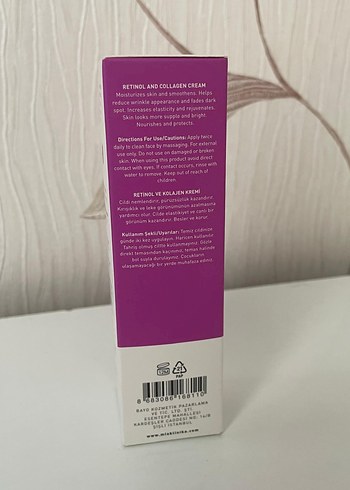 Diğer Mia Klinika Retinol ve Kolajen Kremi