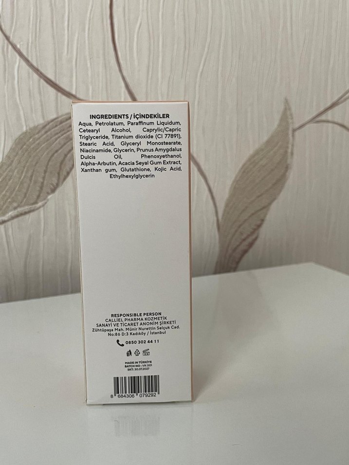 Calliel Cilt Beyazlatıcı Vücut Kremi - Görsel 2