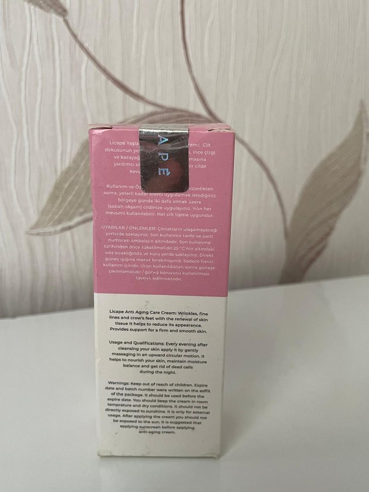 Licape Yaşlanma Karşıtı Bakım Kremi 40ml - Görsel 2