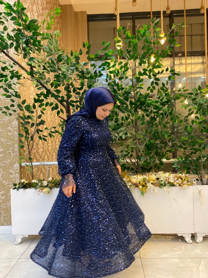 Midi boy prenses model elbise - Görsel 3