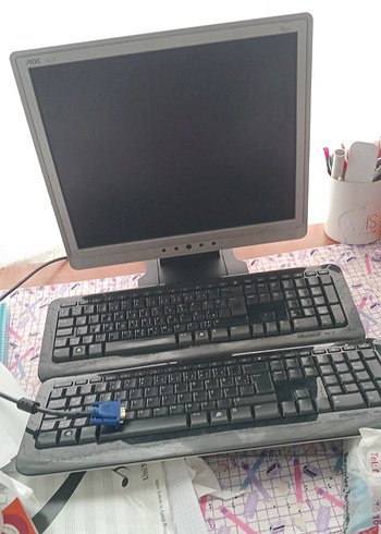 Gri AOC Bilgisayar Monitörü - Görsel 10