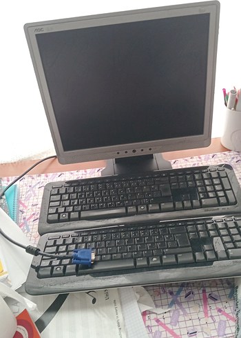 Gri AOC Bilgisayar Monitörü - Görsel 9