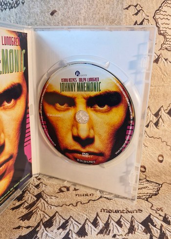 Johnny Mnemonic DVD - Keanu Reeves, Dolph Lundgren! - Görsel 4