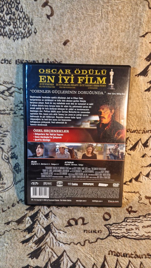 No Country for Old Men DVD - 4 Dalda Oscar Ödüllü - Görsel 5