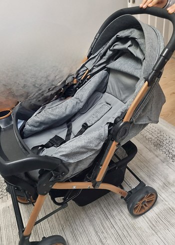 Gri Bebek Arabası 4 baby markası - Görsel 5