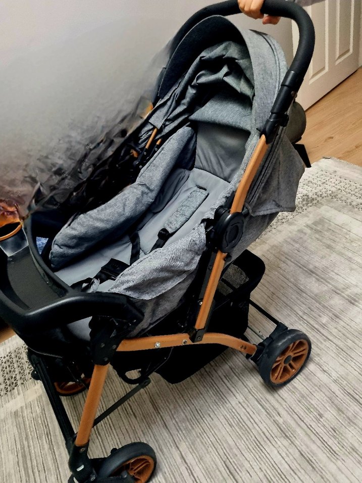 Gri Bebek Arabası 4 baby markası - Görsel 4