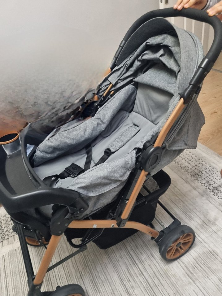 Gri Bebek Arabası 4 baby markası - Görsel 5