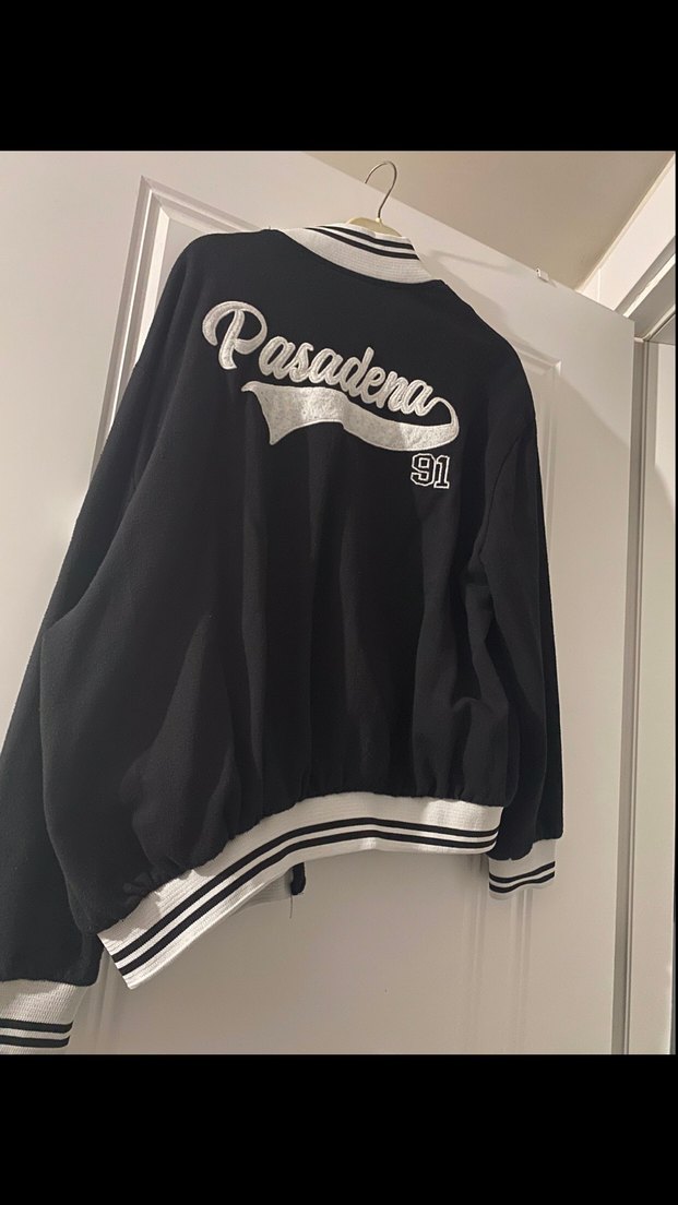 Düğmeli Siyah Spor Kadın Ceket - Görsel 2