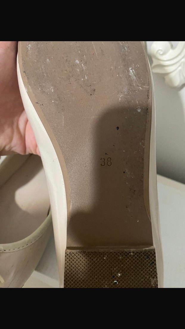 Bej Kadın Dolgu Topuklu Babet - Görsel 2