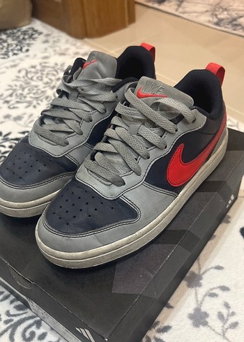 Gri Nike dung low Bağcıklı Spor Ayakkabı