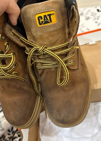 CAT ÇOCUK BOT TABA 35  Süet Bağcıklı Bot - Görsel 6