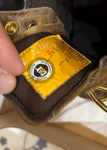 CAT ÇOCUK BOT TABA 35  Süet Bağcıklı Bot - Görsel 8