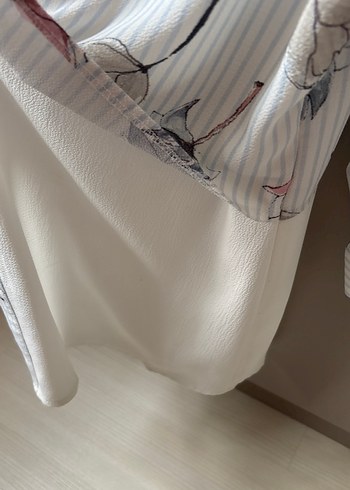 Chima l Çiçek Desenli Piliseli Kadın Gömlek - Görsel 6