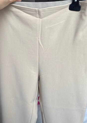 Twist 40 Bej Kadın Kumaş Pantolon Boy belden 90 cm - Görsel 5