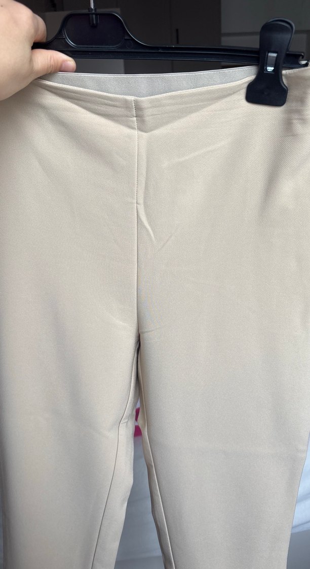 Twist 40 Bej Kadın Kumaş Pantolon Boy belden 90 cm - Görsel 5