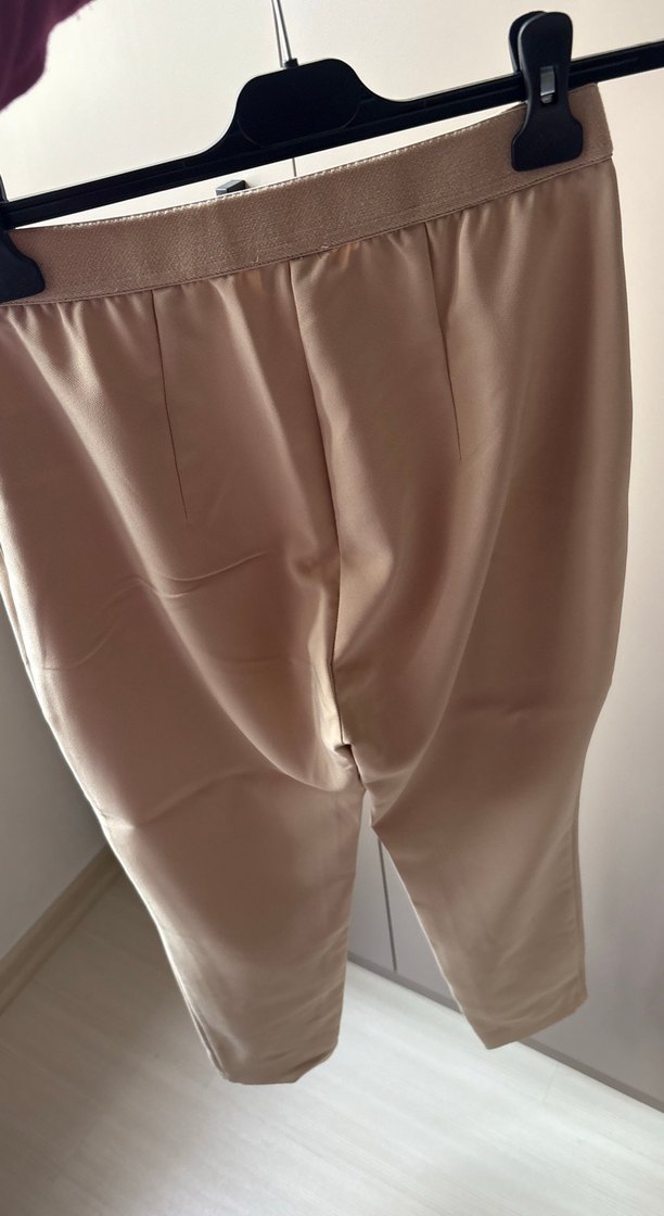 Twist 40 Bej Kadın Kumaş Pantolon Boy belden 90 cm - Görsel 2