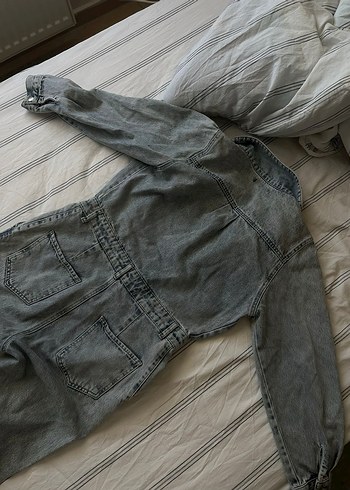 Trendyol & Milla Kadın Denim Uzun Kollu Tulum