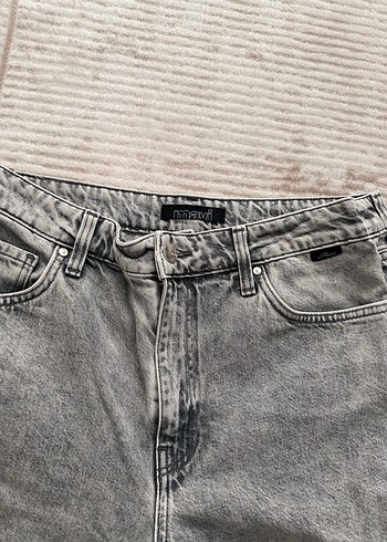 Mavi Gri Rahat Kesim Kadın Denim Pantolon