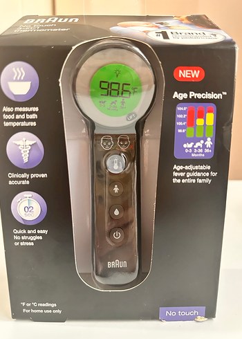 Braun Temassız 3'ü 1 Arada Termometre - Görsel 2