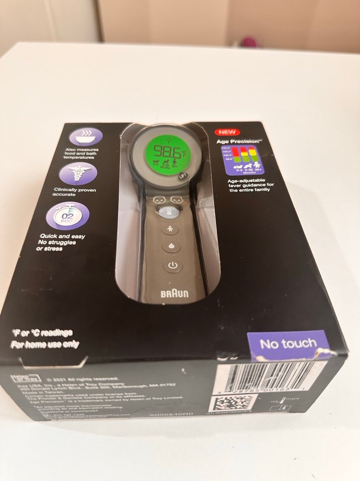 Braun Temassız 3'ü 1 Arada Termometre - Görsel 3