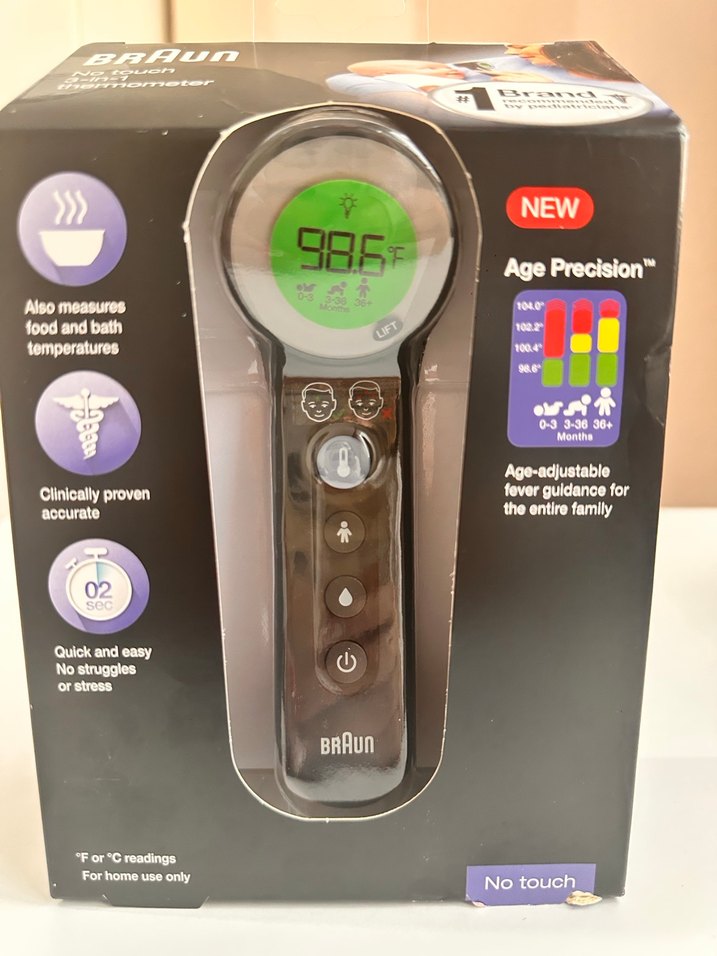 Braun Temassız 3'ü 1 Arada Termometre - Görsel 2