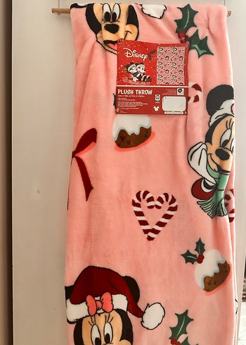 Disney Peluş Çocuk Battaniyesi Pembe - Görsel 2