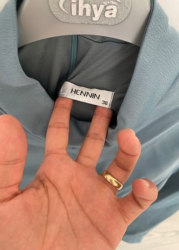 38 Beden Mint yeşili Uzun Drapeli Kadın Abiye Elbise