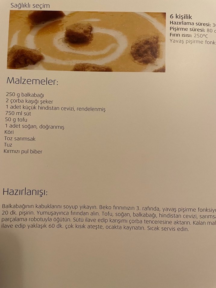 Beko ile Yemek Pişirme Keyfi Kitabı - Görsel 3