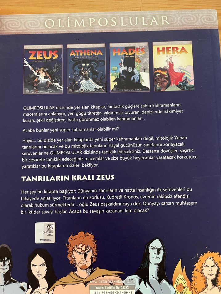 Olimposlular Zeus Tanrıların Kralı - Görsel 2