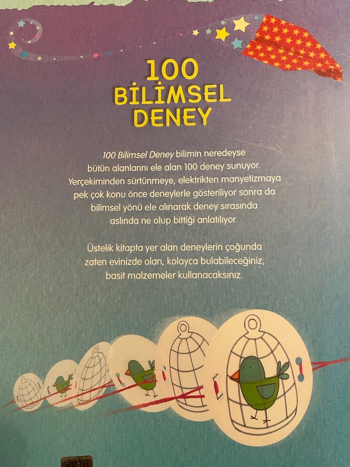 100 Bilimsel Deney Çocuk Kitabı - Görsel 2