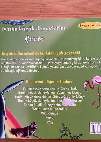 Benim Küçük Deneylerim Çevre Kitabı - Görsel 3
