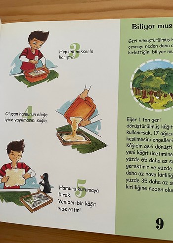 Benim Küçük Deneylerim Çevre Kitabı - Görsel 2