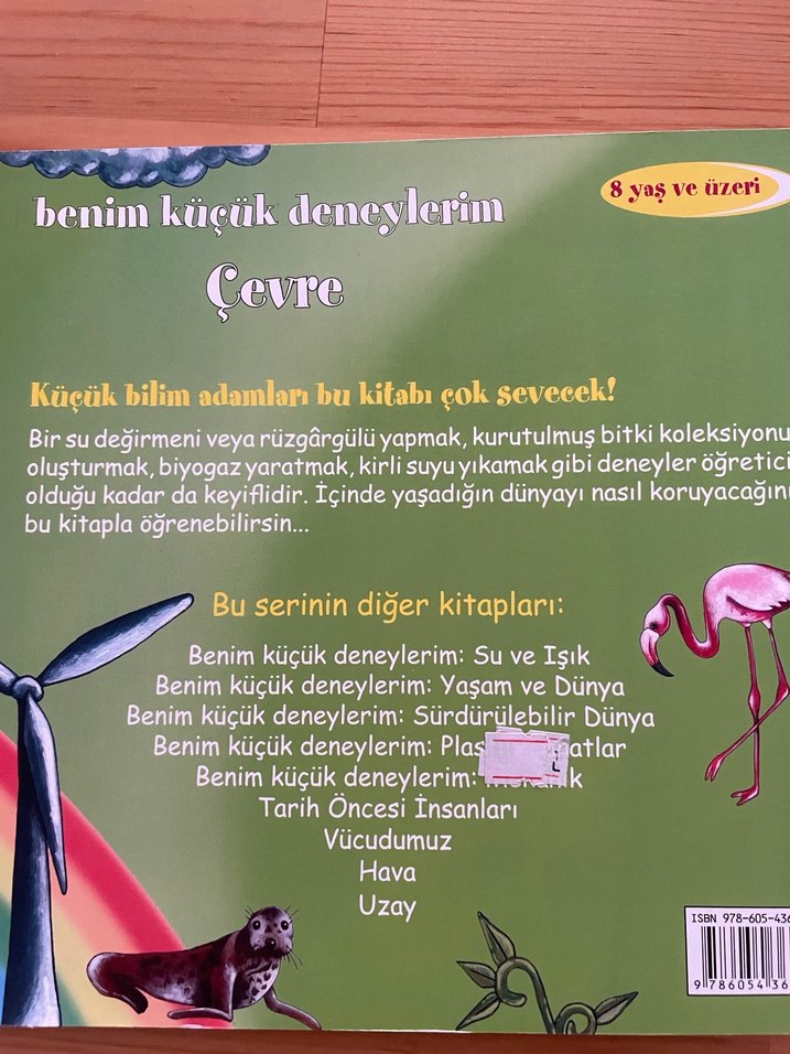 Benim Küçük Deneylerim Çevre Kitabı - Görsel 3