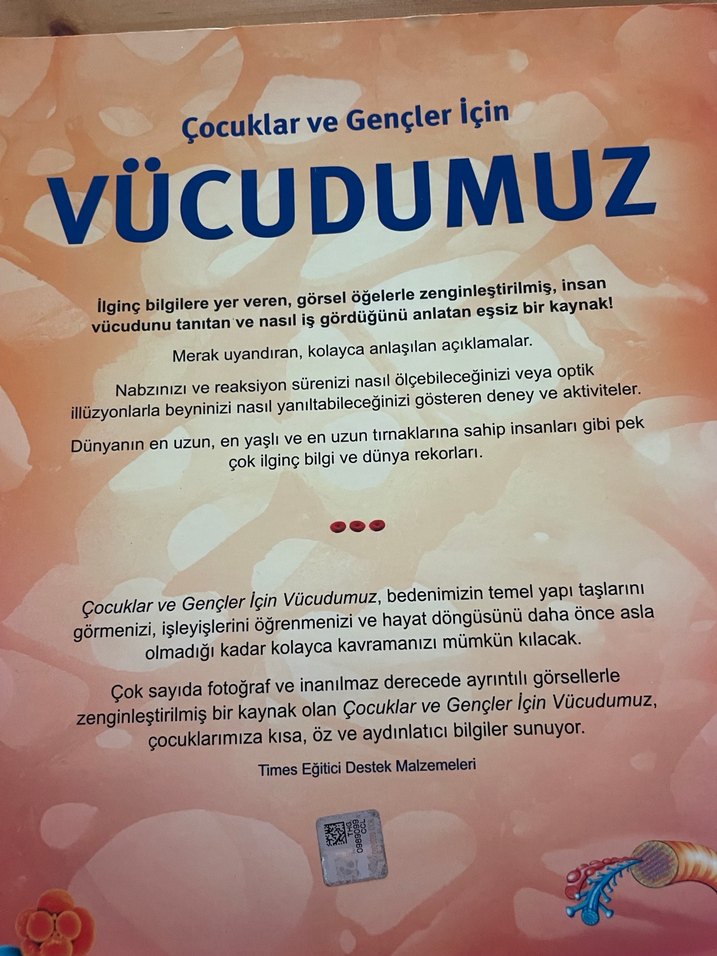 Vücudumuz - Çocuklar ve Gençler için Sağlık Kitabı - Görsel 3