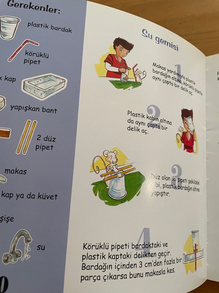 Benim Küçük Deneylerim Mekanik Çocuk Kitabı - Görsel 2