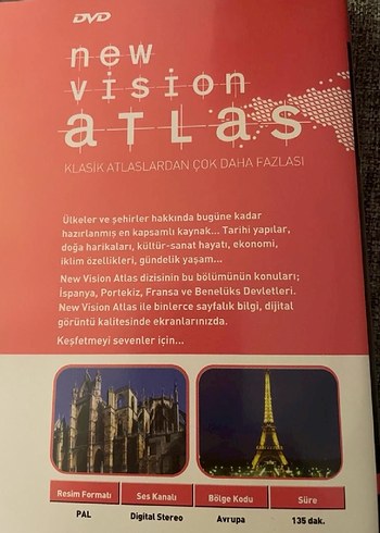 Atlas DVD Seti 20 dvd - Görsel 3