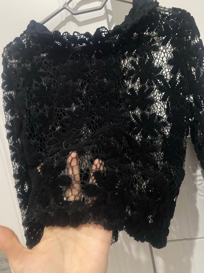 Dantelli kazak - Görsel 2