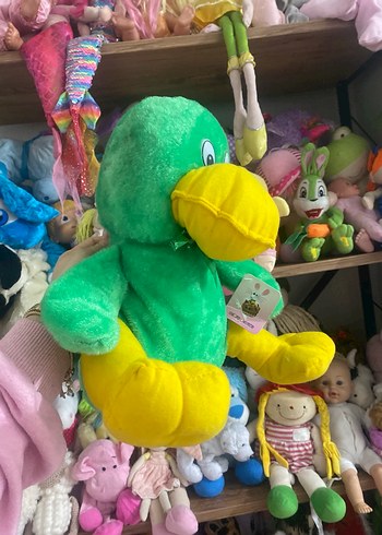 Renkli Peluş Ördek Oyuncak - Görsel 4