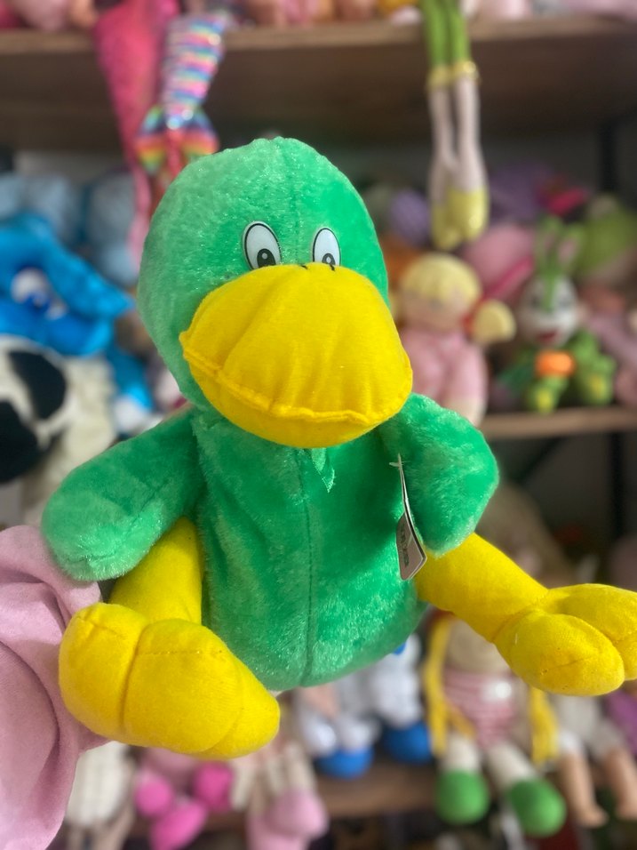 Renkli Peluş Ördek Oyuncak - Görsel 2