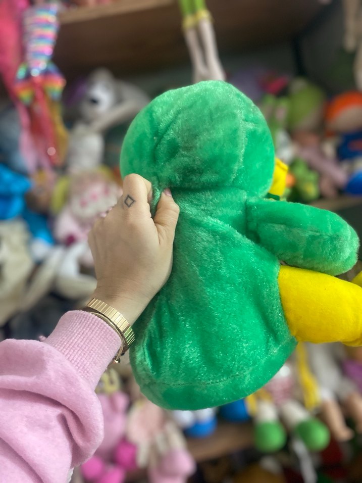 Renkli Peluş Ördek Oyuncak - Görsel 3