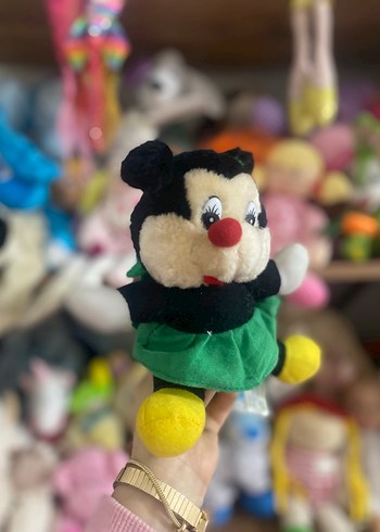 Renkli Yeşil Etekli Peluş Oyuncak - Görsel 2